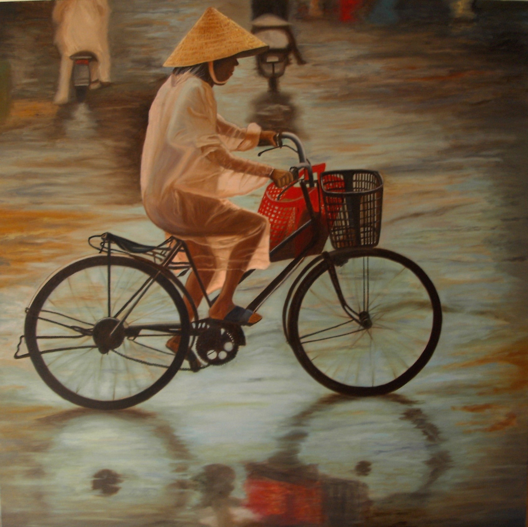 Bajo la lluvia