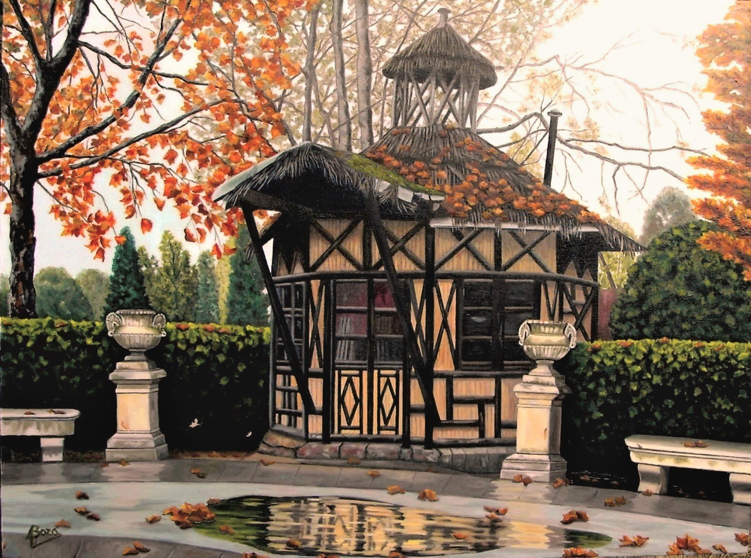 En el Jardín del Príncipe, Aranjuez