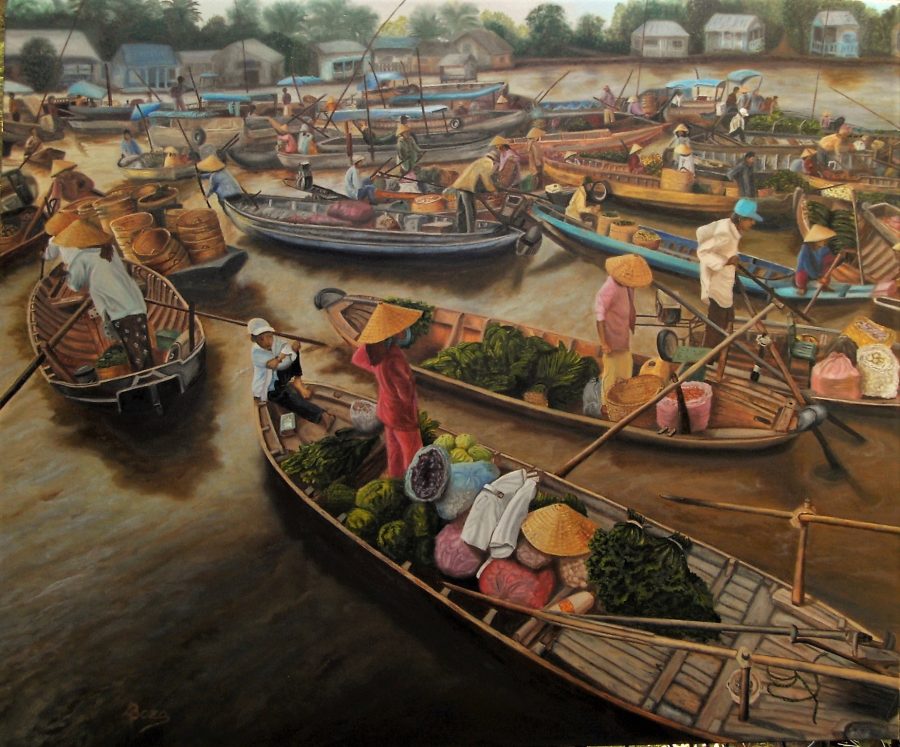 Mercado flotante