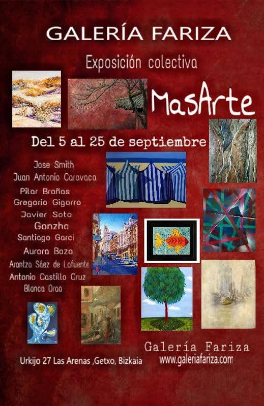 Cartel con lista de artistas, incluida Aurora Boza.