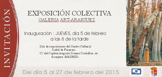 Invitación a la inauguración con foto de un parque.